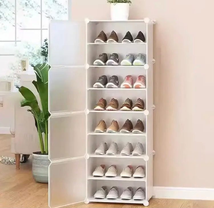 Attachable Cabinet Shoe Rack, Household Entrance Foyer Cabinet, Large Capacity Shoe Storage Cabinet Attachable Cabinet Shoe Rack, Household Entrance Foyer Cabinet, Large Capacity Shoe Storage Cabinet